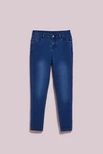 WOMEN'S JEANS L-JE-4014 D.Blue