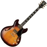 Yamaha SA2200-BS Brown Sunburst Halbresonanz-Gitarre