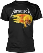 Metallica T-shirt Flaming Skull Tour '94 Unisex Black XL