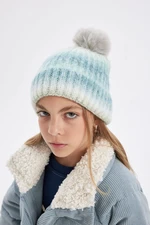 DEFACTO Girl Gradient Pompom Beanie