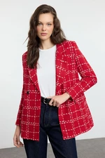 Trendyol Red Blazer Jacket