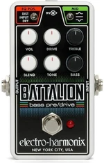 Electro Harmonix Nano Battalion Bass Preamp & Overdrive Efect pentru bas