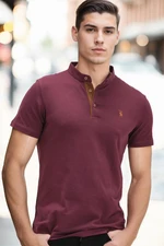 T8560 DEWBERRY T-SHIRT-DARK PURPLE