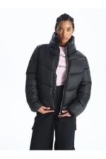 LC Waikiki Women's High Neck Straight Down Coat