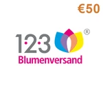 123 Blumenversand €50 Gift Card DE