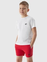 4F Boys' Tracksuit Shorts - Red