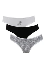 DEFACTO Fall In Love 3-Piece Slip Panties