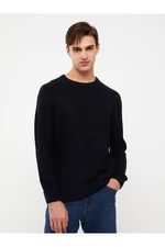 LC Waikiki Crew Neck Long Sleeve Men's Knitwear Sweater