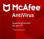 McAfee AntiVirus Key (3 Years / 1 PC)