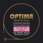 Optima 12028-EL 24K Gold Electrics Maxiflex Struny do gitary elektrycznej