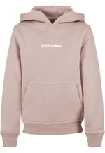 Children's sweatshirt Karma Butterfly Basic powder pink