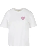 Women's T-shirt Heart Cage - white