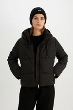 DEFACTO Waterproof Relax Fit Hooded Woven Jacket