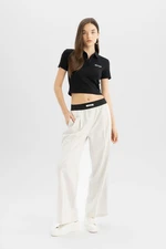 DEFACTO Cool Wide Leg Wide Leg Pocket Trousers