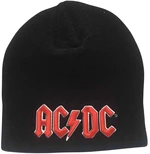 AC/DC Căciula Red 3D Logo Black