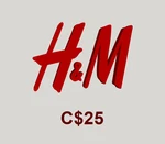 H&M C$25 Gift Card CA