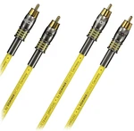 Sommer Cable HC Epilogue, Yellow, 2,00m, Pair 2 m Giallo Cavo audio Hi-Fi