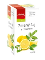 APOTHEKE Zelený čaj s citronem 20 x 2 g