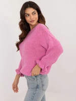 Pink oversize sweater