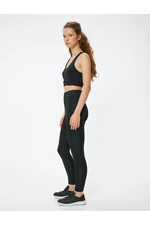 Koton Sports Tights High Waist Slim Fit Interlock