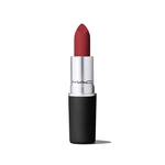 MAC Cosmetics Matná vyživujúci rúž Powder Kiss ( Lips tick ) 3 g Ruby New