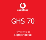 Vodafone 70 GHS Mobile Top-up GH