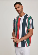 Heavy Oversized Big AOP Stripe Tee wht/nvy