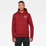 G-STAR Sweatshirt - Round originals hdd sw ls red