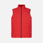 Red men's down vest Geox Kennet - Men's