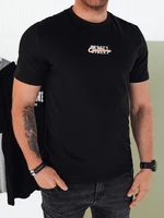 Men's T-shirt with black Dstreet print