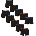 10PACK men's boxers Nedeto black