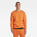 G-STAR Sweatshirt - Premium core r sw ls orange