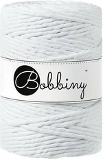 Bobbiny Macrame Cord 5 mm 100 m White Șnur