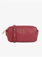 Vínová dámska crossbody kabelka Tommy Hilfiger Timeless Camera Bag