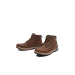 Brown men's winter ankle boots SAM 73 Busbyr