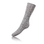 Šedé unisex zimní ponožky Bellinda NORWEGIAN STYLE SOCKS