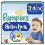 Pampers Splashers Plenkové kalhotky do vody vel. 3, 6-11 kg, 12 ks