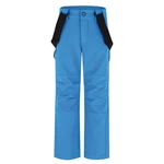 Modré dětské lyžařské softshellové kalhoty LOAP Lovelo