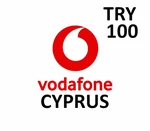 Vodafone Cyprus 100 TRY Mobile Top-up TR