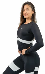 Nebbia Long Sleeve Sporty Top True Hero Black XS Fitness tričko