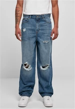 Men's Distressed 90's Jeans Blue