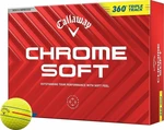 Callaway Chrome Soft 2024 Yellow 360 Triple Track Piłka golfowa