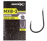 Matrix háčiky mxb-3 barbed spade end black nickel 10 ks - 18