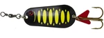 Dam blyskáč effzett standard spoon uv fluo yellow black - 8 cm 45 g