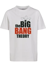 Children's T-shirt with Big Bang Theory logo white