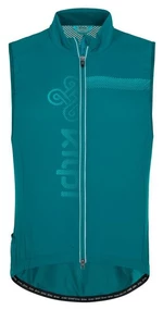 Men's cycling vest KILPI FLOW-M turquoise