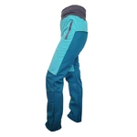 Women's softshell trousers insulated - kerosene-turquoise