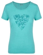 Women's turquoise T-shirt Kilpi GAROVE-W