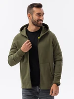 Ombre Men's zip-up sweatshirt