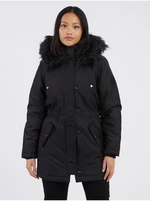 Black Women's Parka ONLY Iris - Women